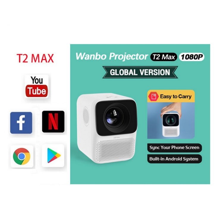 Проектор wanbo t2 max new